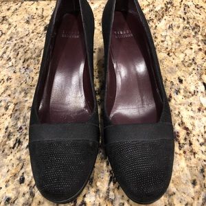 Stuart Weitzman Black Platform Pumps